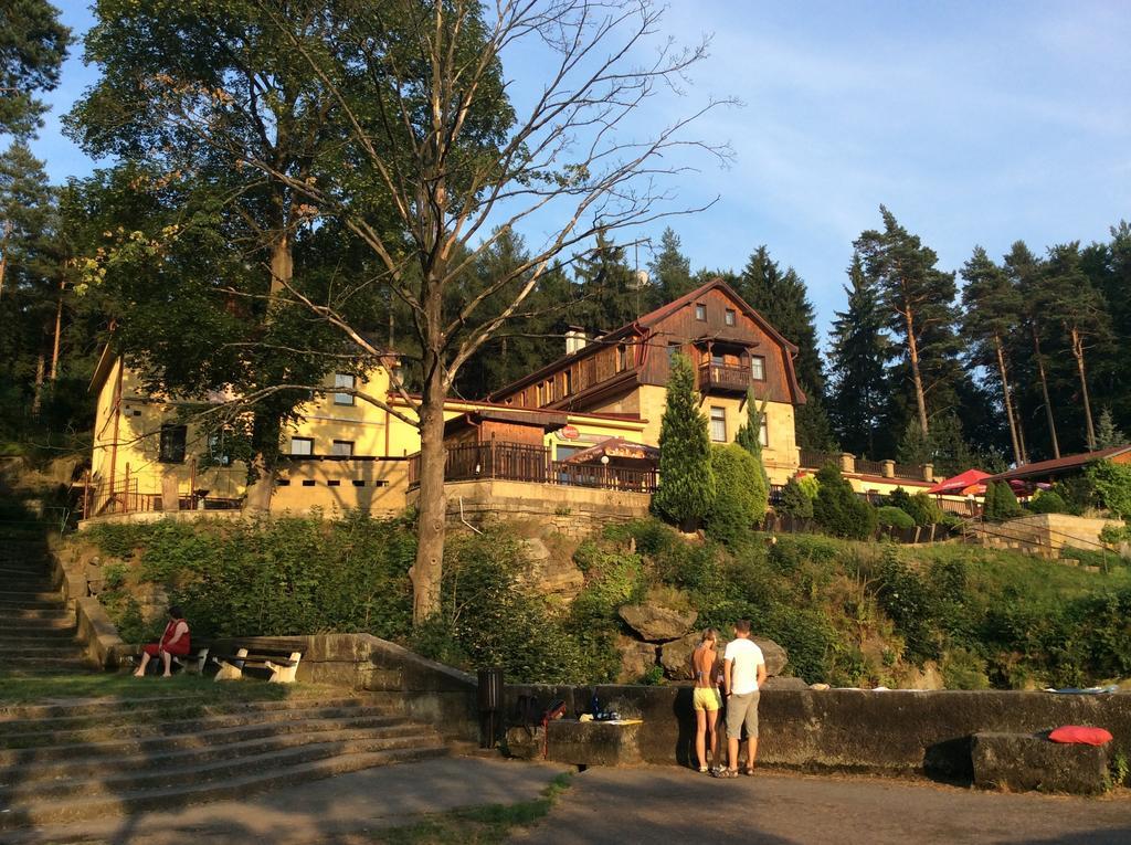 Hotel Garni Belveder Hřensko Extérieur photo
