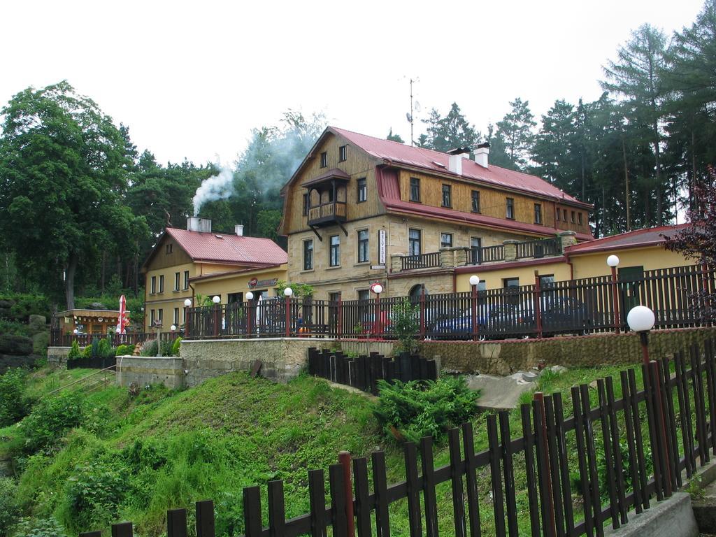 Hotel Garni Belveder Hřensko Extérieur photo